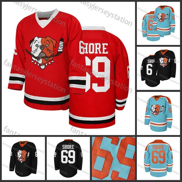 Men&#039;s Red # 69 Ice Hockey Sweatshirt, Loose Embroidered Long Sleeves, Sporty, Fashionable And Casual, Street Breathable