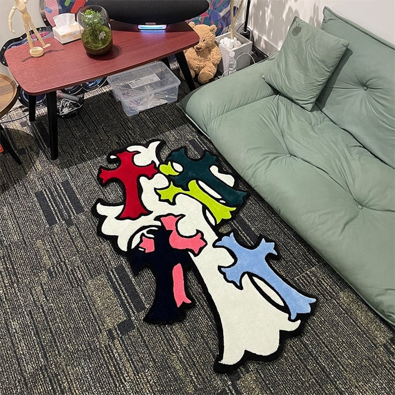 Trendy Area Rug - European American Inspired Floor Mat for Bedroom Bedside Living Room R250814