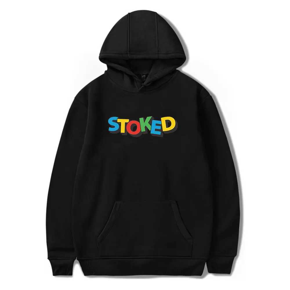 Stokes Twins Stoked Vintage 90s Hoodie Men and Women Harajuku Hip-hop Sports Outerwear Spring Sweatshirt Pullover W250530