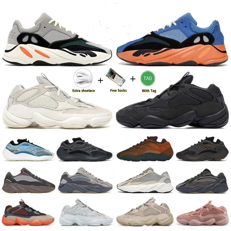 Designer Mens Running Shoes Utility Black Granite Bone White Cream Enflame Salt Brown Clay Taupe Light Men Women Sports shoes Outdoor casual Sneaker