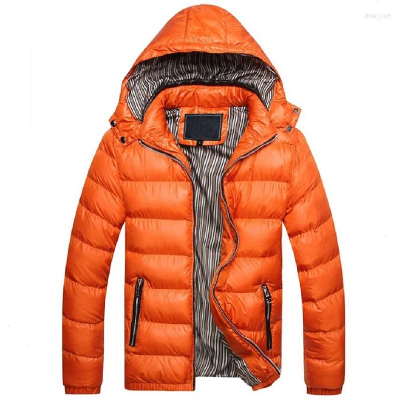 Men&#039;s Down Men Jacket Warm Coat Casual Outwear Winter Spring Parka Chaquetas Plumas Hombre Coats And Jackets 5XL Hooded Clothes