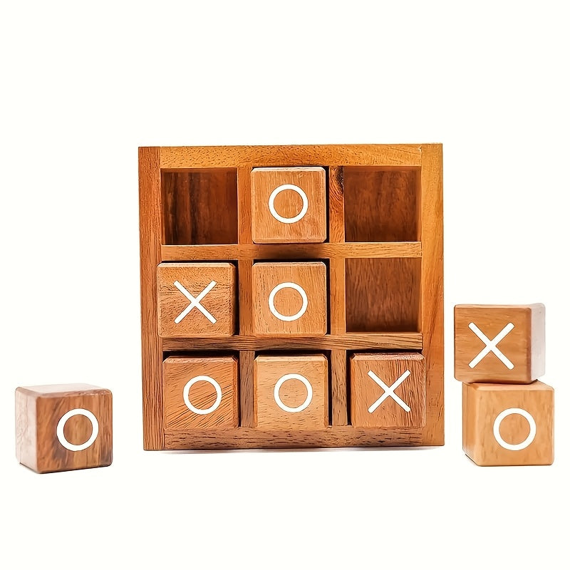 TEMU Classic Wooden Game Set - Family And Home Decorations | Suitable For Coffee Tables, Living Rooms And Study Deskscategory: Board Games