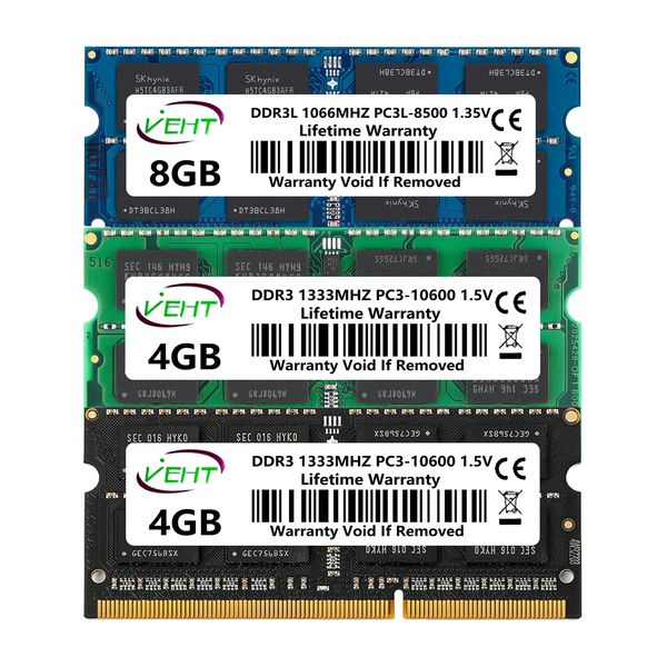 DDR2 DDR3 2GB 4GB 8GB Laptop Memories Ram PC2 6400 5300 1.8V 200Pin PC3 1066 1333 1600Mhz 1.5V 204Pin SODIMM Notebook Memory Ram