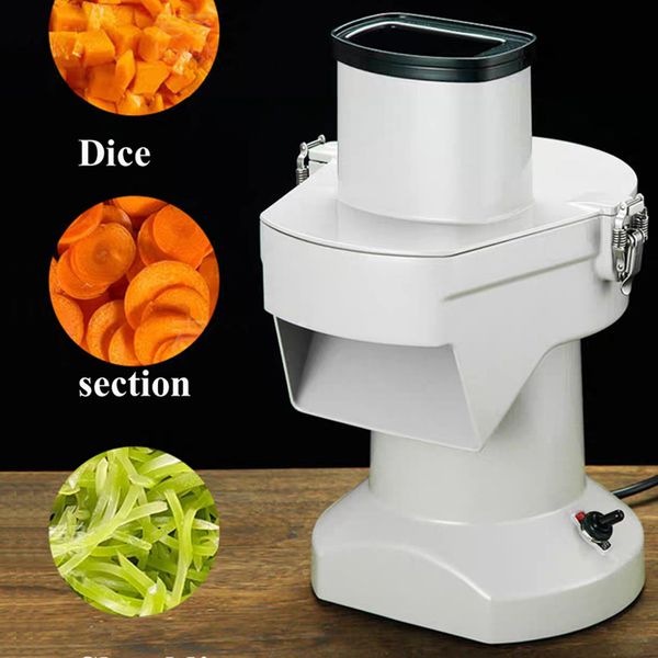Commercial Vegetable Dicing Machine Electric Radish Carrot Potato Onion Granule Diced Machine Multifunctional Food Processor