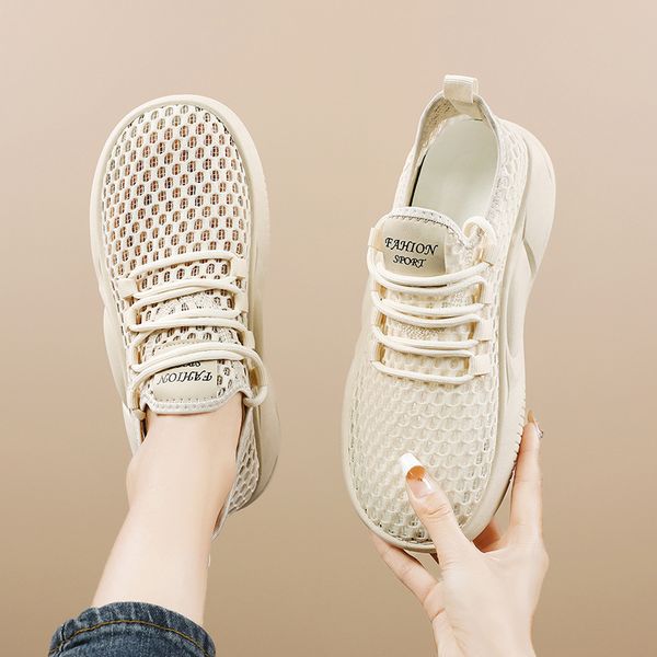 ddmynov 2024 New Summer Dad Breathable Sports Running Women&#039;s Lightweight Mesh Shoes