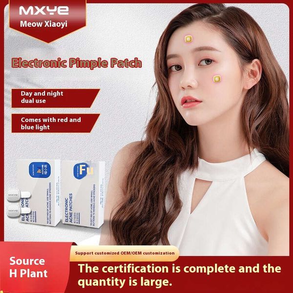 Home electronic beauty cleanser acne patch LED light treatment fast deflated acne fade acne print compact portable