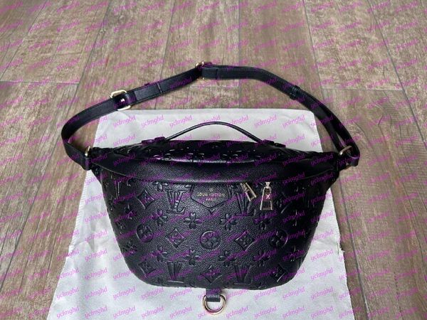 Genuine Leather High quality Waist Bags Bumbag Cross Body Shoulder Bag Temperament Fanny Waist pouch bag handbag Purses Womens Men Belt Pock