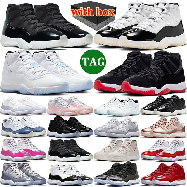 with box men women basketball shoes mens outdoor sneakers high low cut comfortable trainers womens sports shoe Bred Velvet Midnight Navy Bla