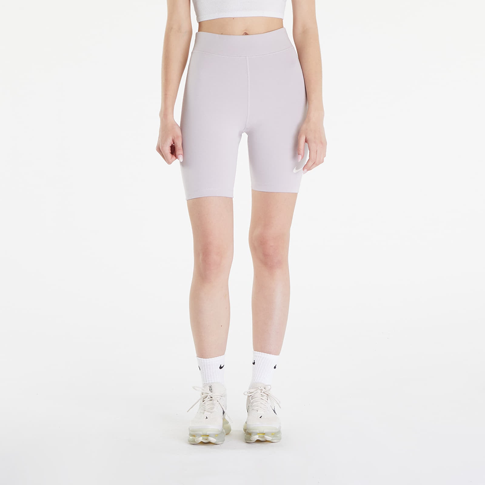 Nike Sportswear Classics Women's High-Waisted 8" Biker Shorts Pale Pink S