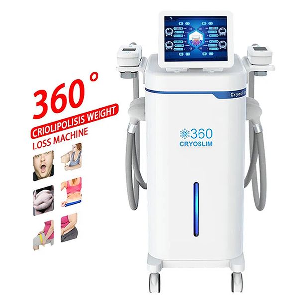 360Â° Cryolipolysis Fat Freezing Slimming lose Weight Machine Vacuum Cryo Therapy Body Sculpting
