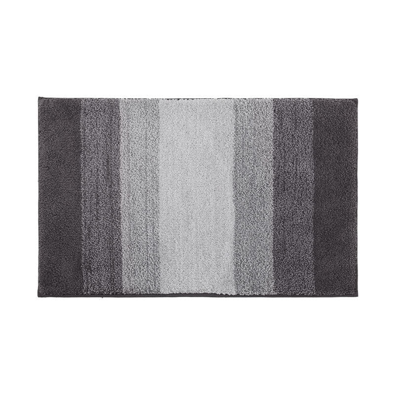 Simple Bathroom Carpet Non-slip Quick-drying Gradient Color Household Bathroom Floor Mat Modern