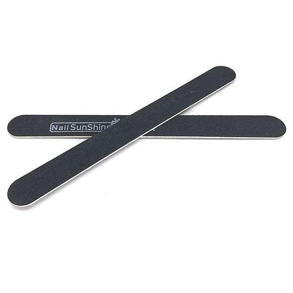 Buffers 10Pcslot File 240320 Black Wood Sanding Buffer Block Pedicure Manicure Buffing Polish Supplies Drop Delivery Health Salon Otusk