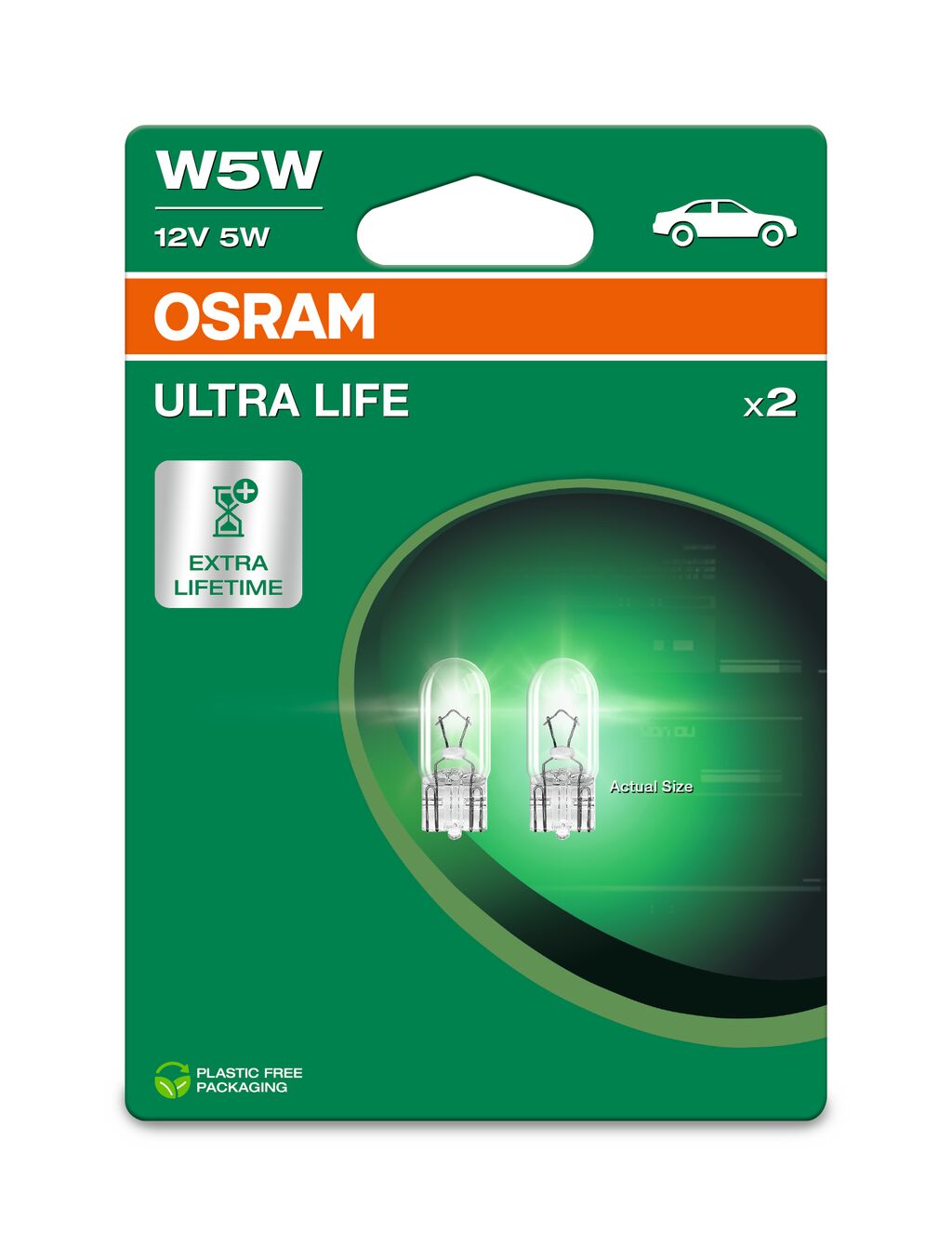Bulb, direction indicator OSRAM 2825ULT-2BL