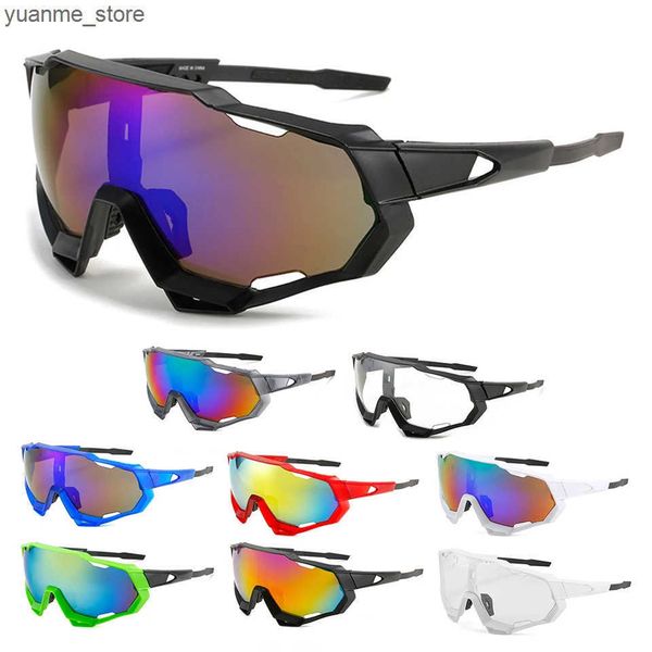 Outdoor Eyewear Outdoor Cycling Sunglasses UV Protection Windproof Glasses Polarized Lens Men Women Sports Sunglasses Eyewear J241129