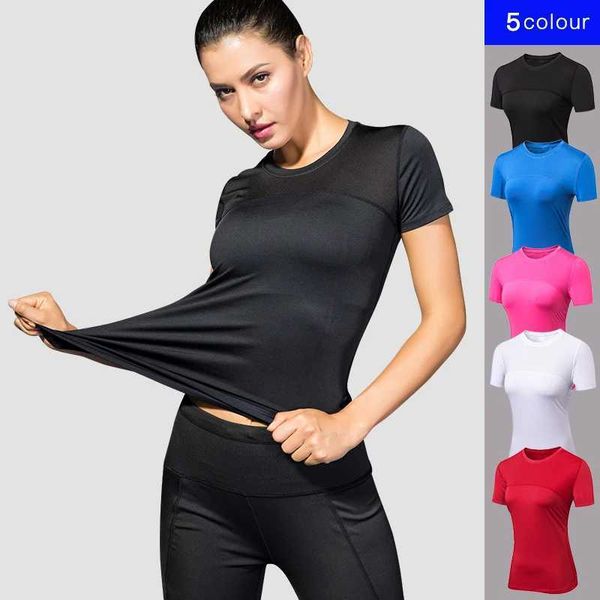 2023 Mulheres ioga tops rápidos esportes secos fitness mulheres top preto preto fitness mangas tampos de ginástica de ginástica de ginástica