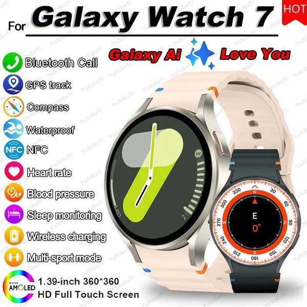 2025 New Galaxy Ultra 7 Smart Watch Men AMOLED Sn Multi-Function Sports Fitness Tracker Health Women smart watch For Watch 7XJ250108