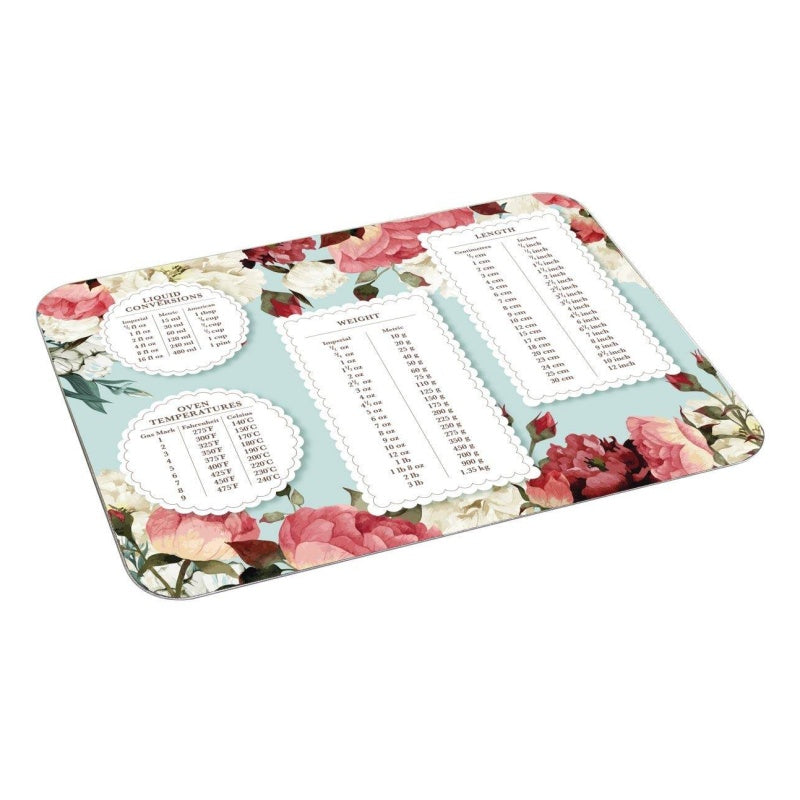 Stow Green Weights and Measures Floral Medium Worktop Protector