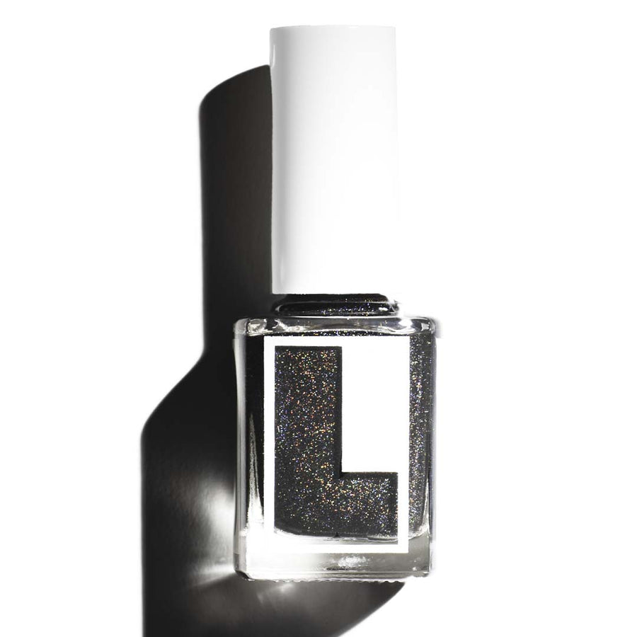 Nail Polish - Mel Black Holographic