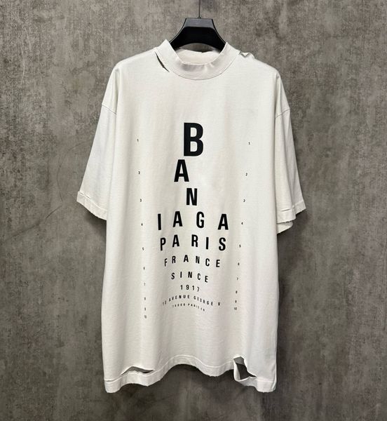 Men&#039;s Plus Tees & Polos letter knitted sweater in autumn - winter knitting machine e Custom detail crew neck cotton t-shirts 33g