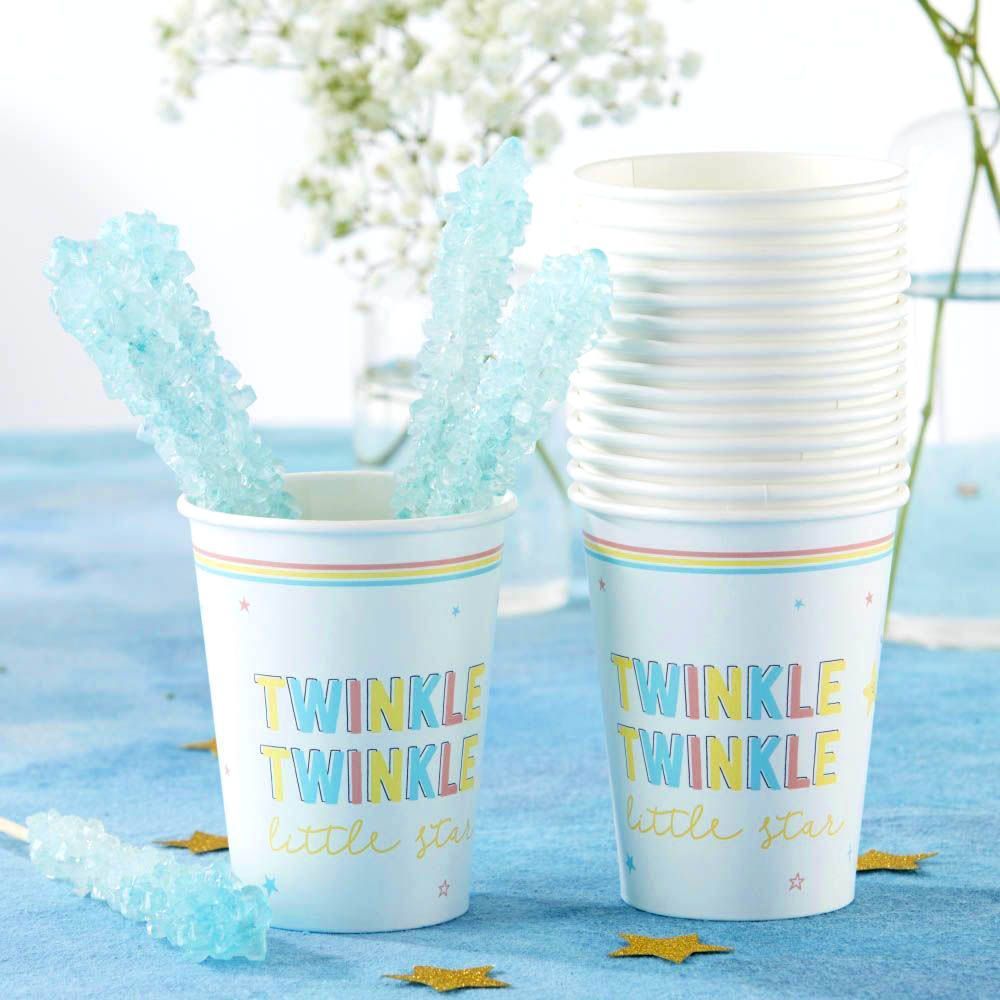 Twinkle Twinkle 8 oz. Paper Cups (Set of 16)