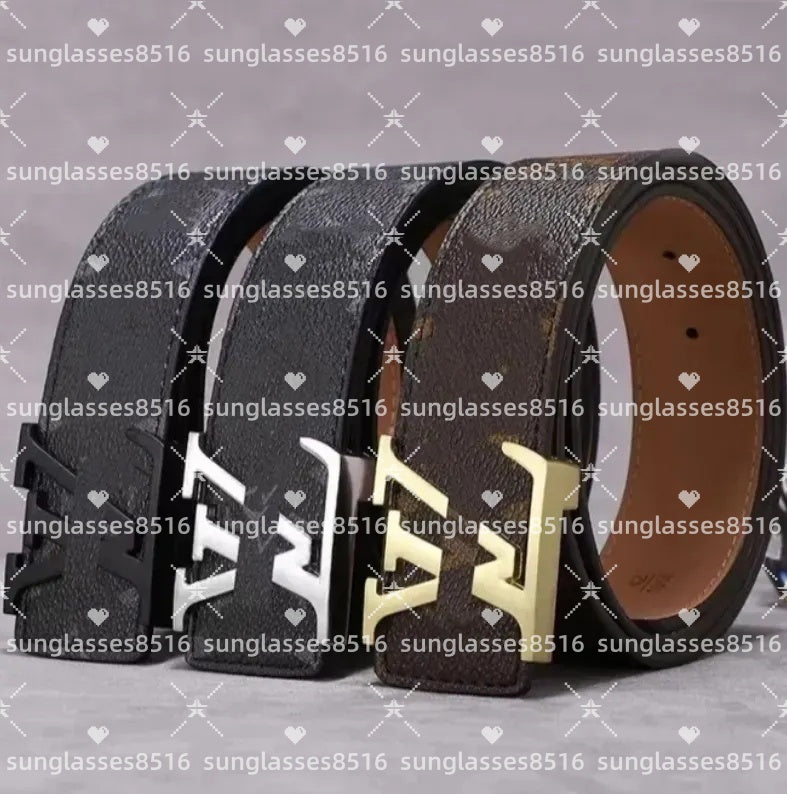 Belt for men belt designer Designer belt White blue band body Fashion classic belt Multicolor Individual metal buckle is optional Personality matchi