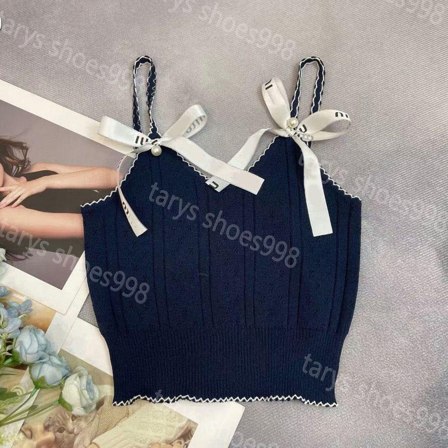 designer t shirts Women&#039;s Tanks Camis Cottons Tank Lowe Clothes Knitted Vest Sleeveless Breathable polo tank top clothes women designer backles