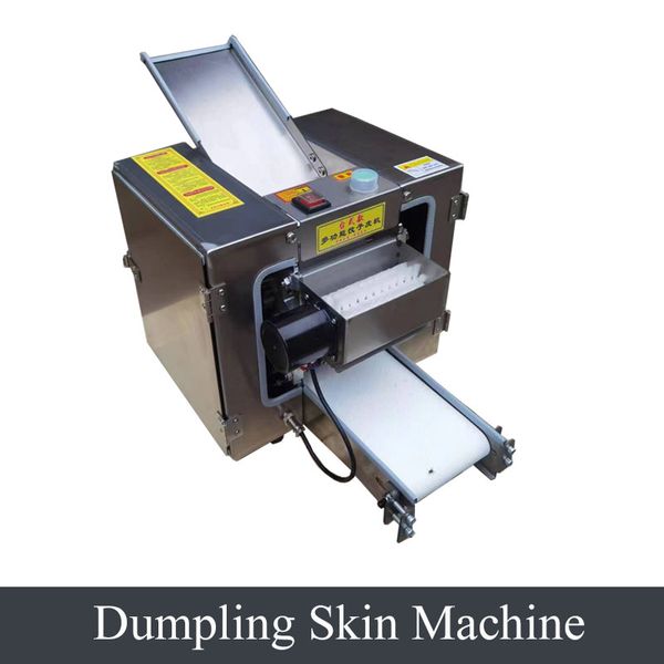 110V-220V Dumpling Machine Wonton Skin Stainless Steel Noodle Press Dough Rolling Machine Pasta Maker