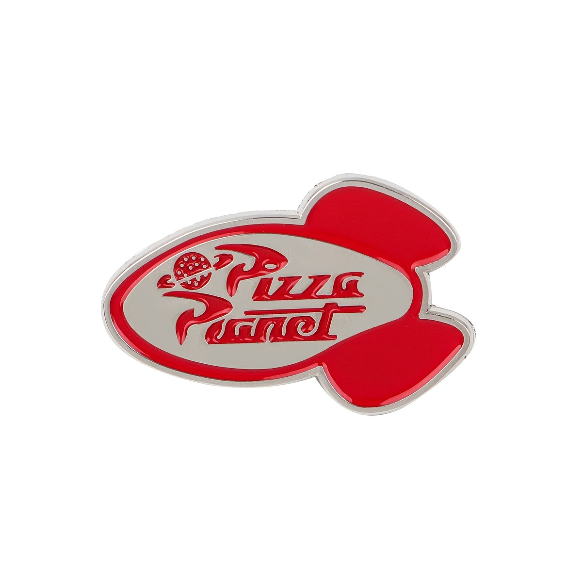 TEMU 1pc Enamel Pin - Cute Lapel Badge With Cartoon , Durable Alloy, Perfect For Backpacks, Clothes, And Fashion Accessories, Pizza Party Decorations
