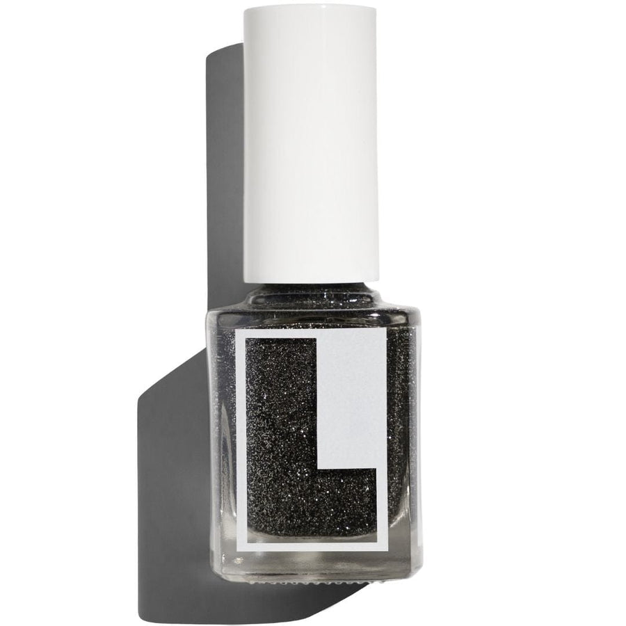 Nail Polish - Naughty List Charcoal glitter