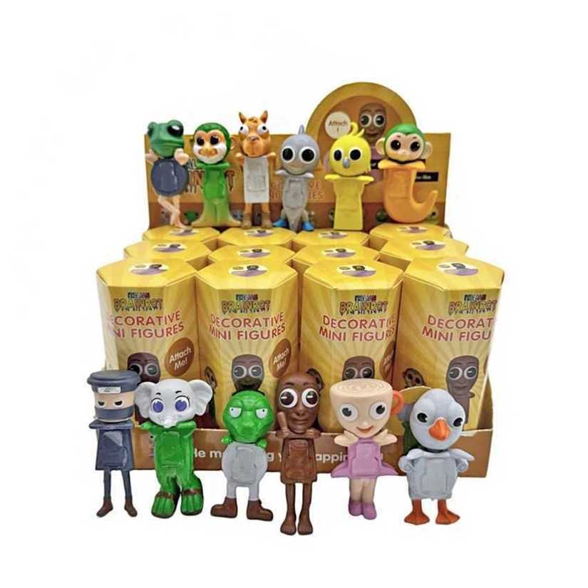 Angel Brainrot Tung Sahur Figure Blind Box Anniversary Desktop Figures Ornaments Toy Doll Brithday Tralalero Tralala Figures 5JFE