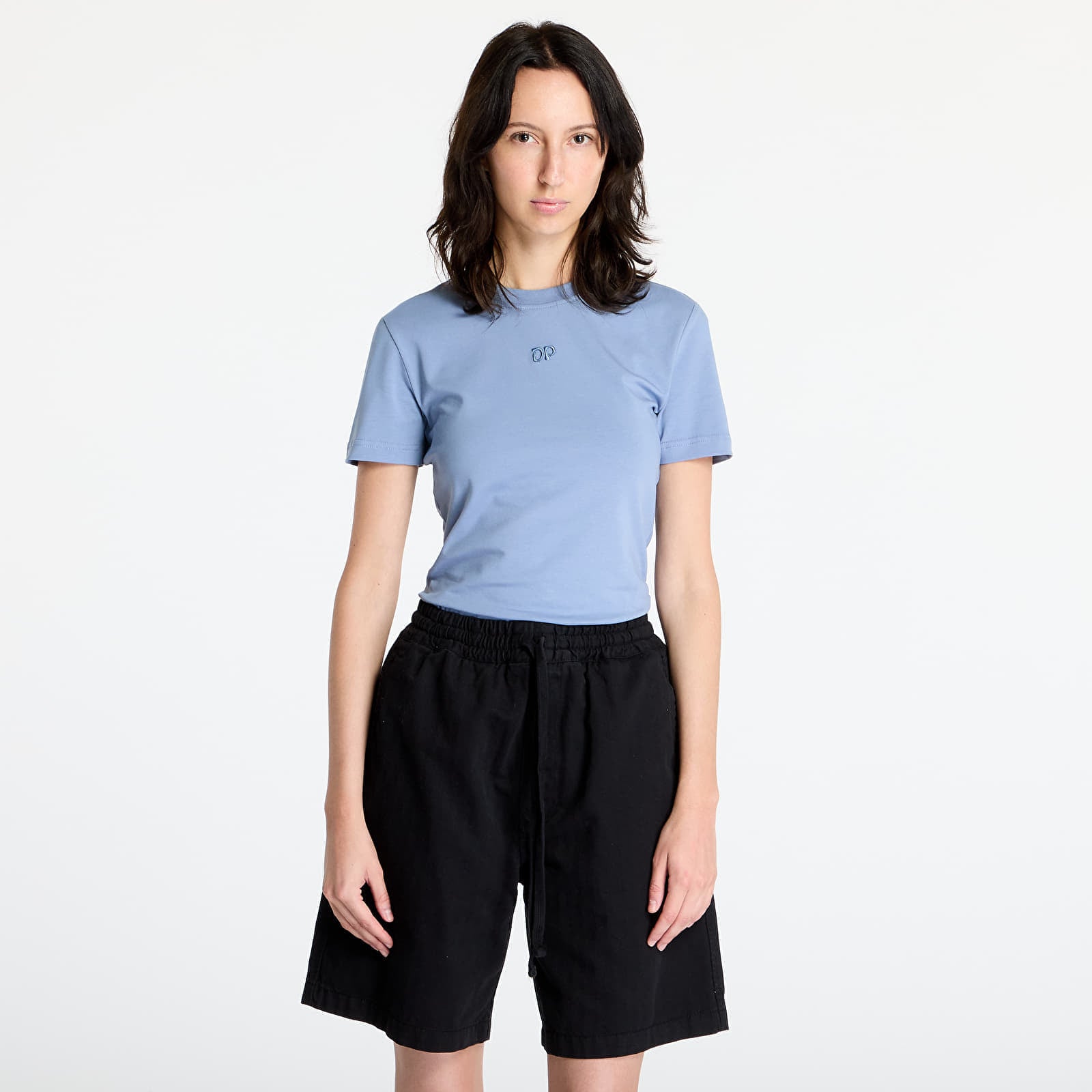 Koszulka Daily Paper Unit Emb Fitted T-Shirt Country Blue M