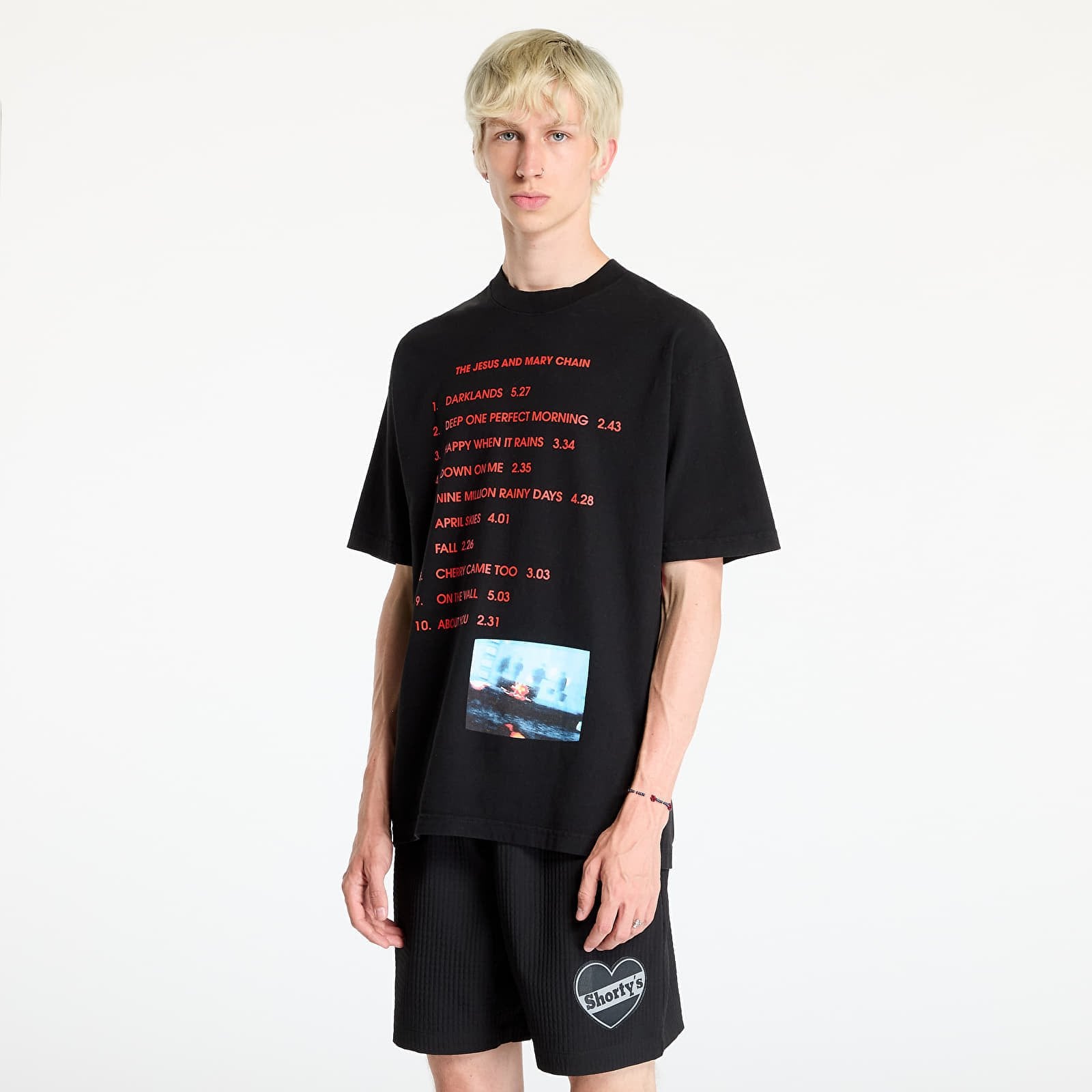 Koszulka PLEASURES Darklands T-Shirt Black S