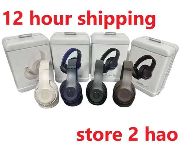 Top quality Headband Headphone studio Pro Wireless headsets Stereo Bluetooth headsets pro max Foldable sports headphones stereo headsets ear