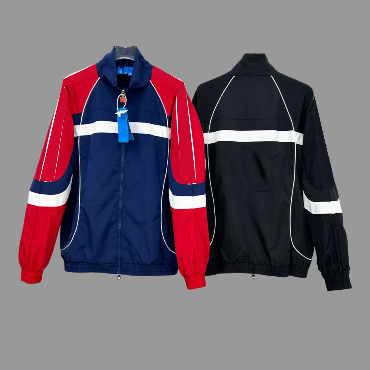 Men&#039;s fashion designer sportswear half zip pullover stand up collar jacket autumn men&#039;s jacket men&#039;s outerwear and outerwear