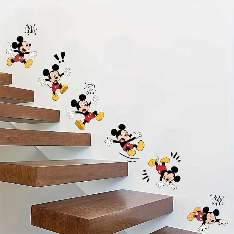 TEMU Creative Falling Wall Stickers, Fun Falling Action Decals, Stair Step Decorations, Wall Decoration Stickers, Pretty And Practical