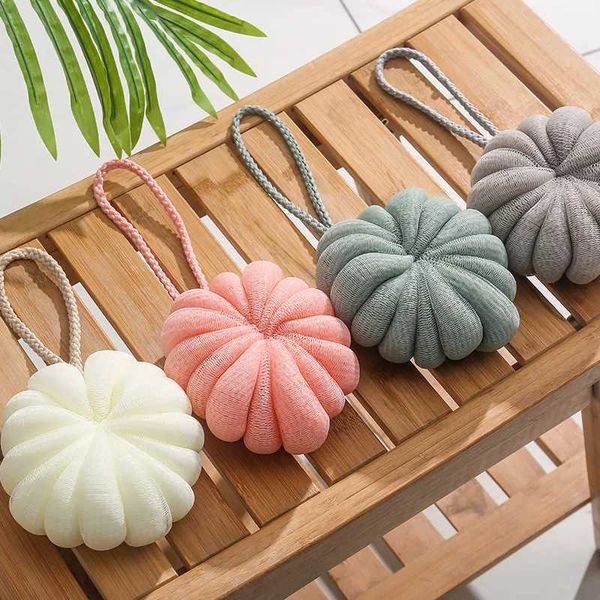1PC Petal Bath wer Ball Bubble Net Body Skin Cleansing Bath Ball Soft Scrubber Mesh Foam Sponge Ball Bathroom pliesT250115