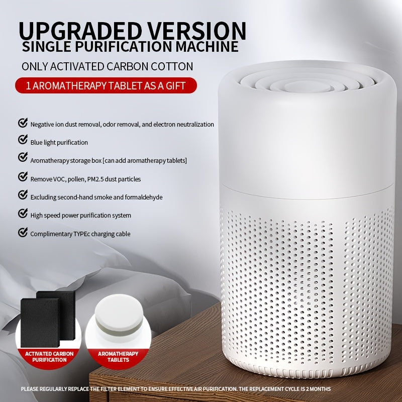 TEMU Portable Desk , Indoor Deodorant For A 350-to 500-square-foot Home Office Living Room, Removes Smoke- Dust