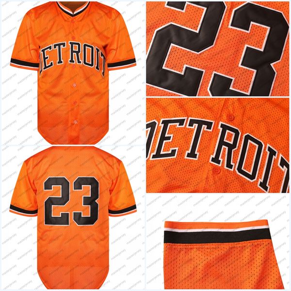 23 Baseball Jerseys Men&#039;s Orange Sewing Embroidery High Quality Sports Jerseys In Stock Fast Shipping Jersey