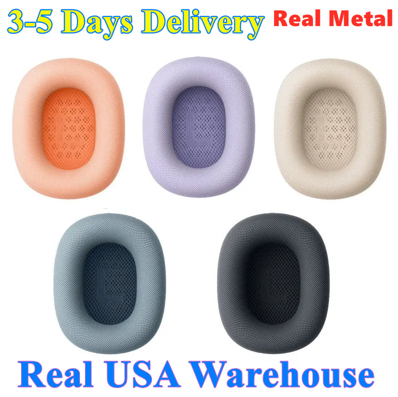 USA Stock case for airpods max ANC Metal case max 2 pro 2 3 Earbuds Headphone Accessories Transparent Waterproof Protective case Maxs Headphones Sma
