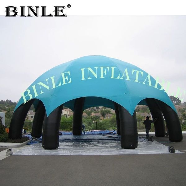 wholesale Customized Portable outdoor event inflatable spider dome tent Gazebo for advertising
