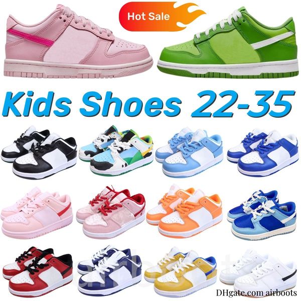Kids Shoes low boys Sports Girls baby sneakers designer trainers Running shoe black Panda kid youth toddler infants triple pink strangelove