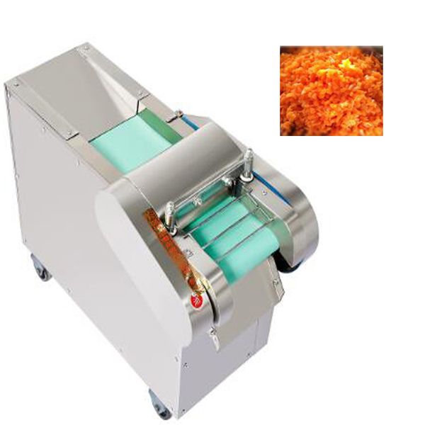 Professional factory cube fruit vegetable tomato onion potato cubes strip dicing slicing cutting machine with Quality Assurance