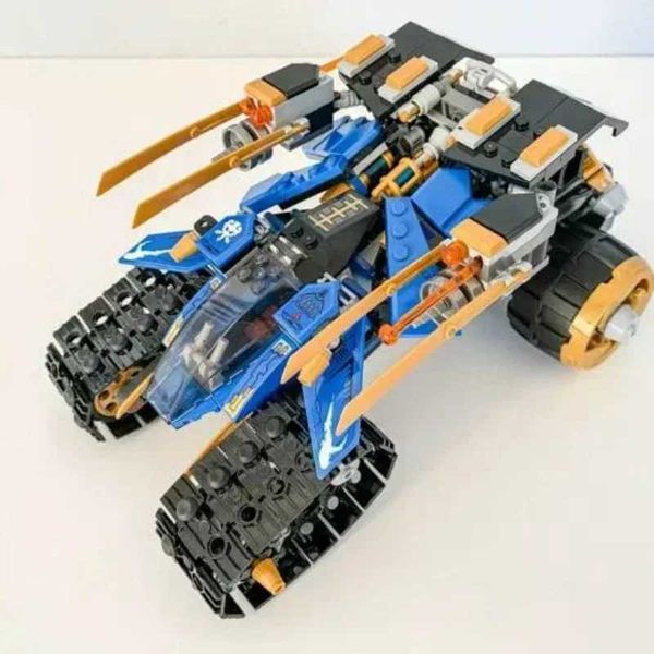 610pcs Thunder Raider Vehicle Robot Model Building Blocks Compatible 71699 Toys For ChildrenC250117