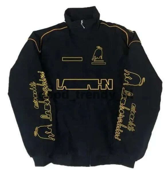 F1 Formula One Racing Jacket Autumn And Winter Full Embroidered Cotton Clothing Spot Sales 723