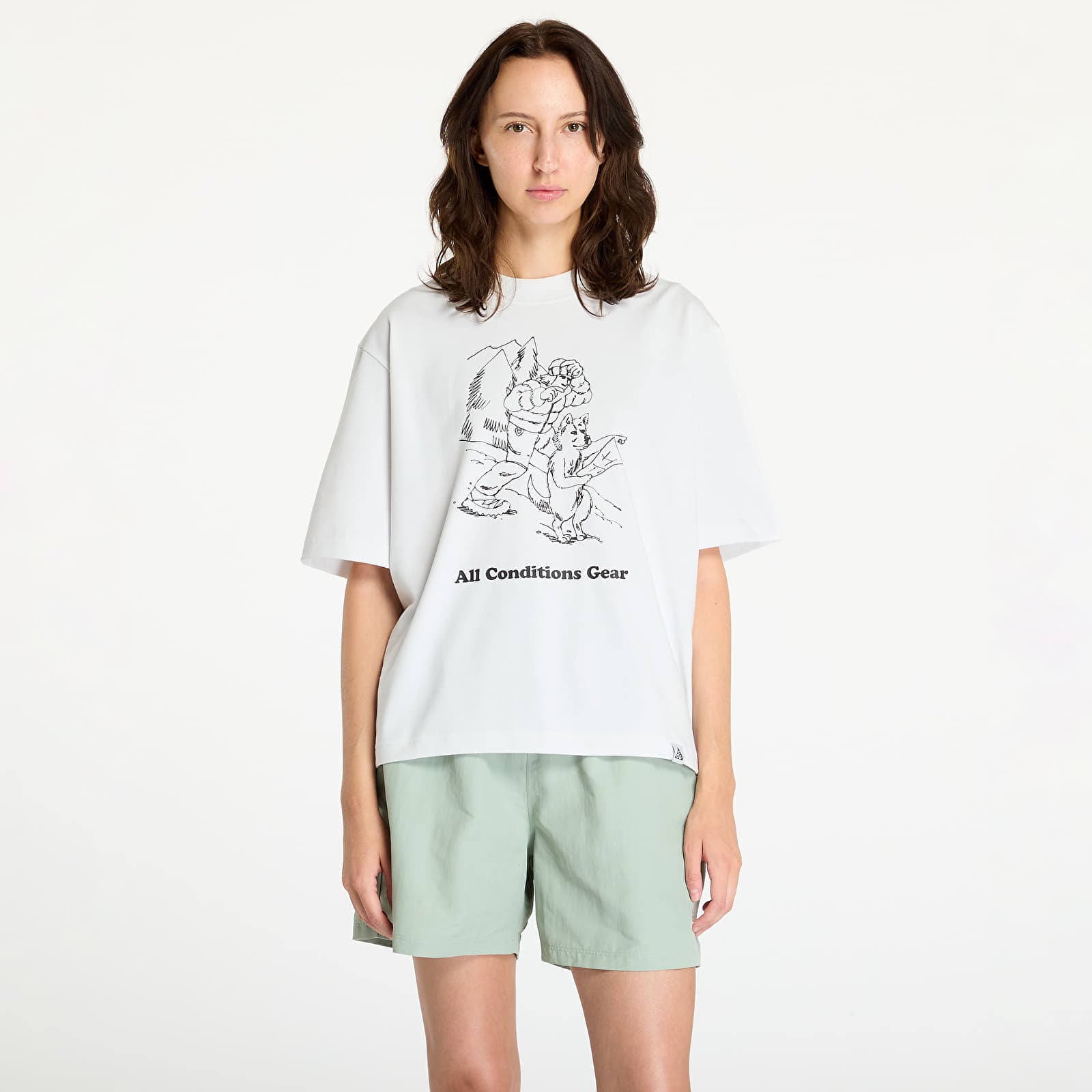 Koszulka Nike ACG Women's Loose Graphic T-Shirt Summit White XL