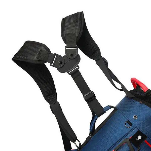 Golf bag strap comfortable golf bag adjustable double shoulder straps replaceable backpack strap W240921