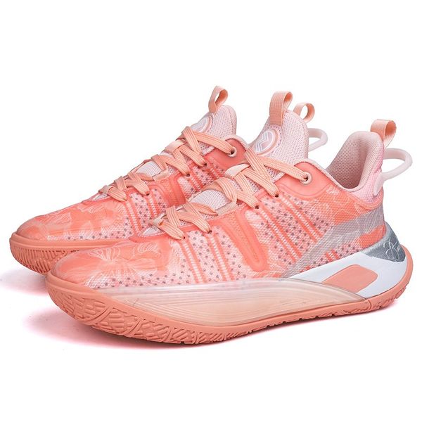 New Basketball Shoes Mens Middle Help Cement Floor Actual Combat Sneakers Rebound Student Youth Blue Women Footwear F101