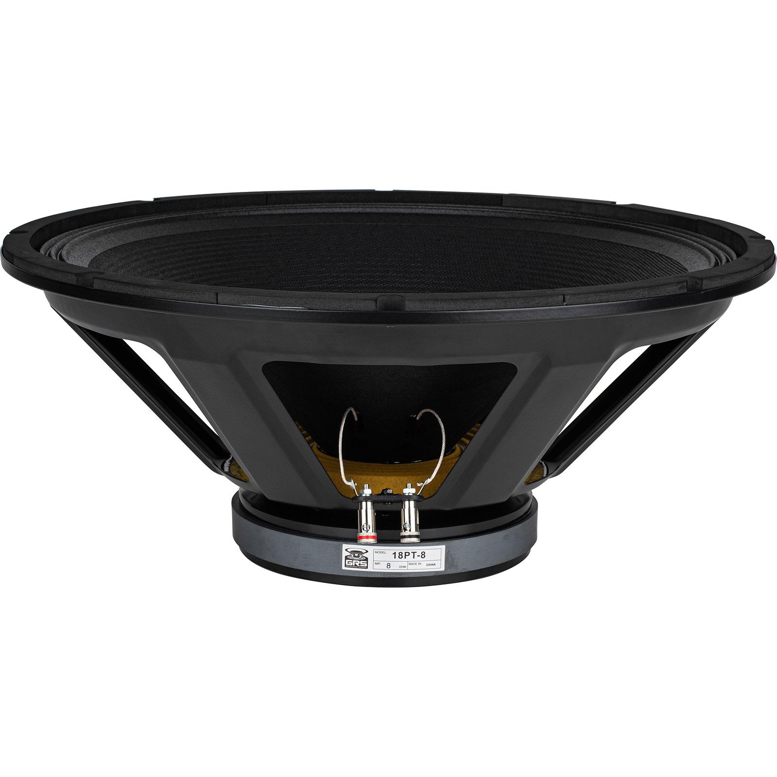 GRS 18PT-8 18" Paper Cone Professional Woofer with 3" Voice Coil 8 Ohm