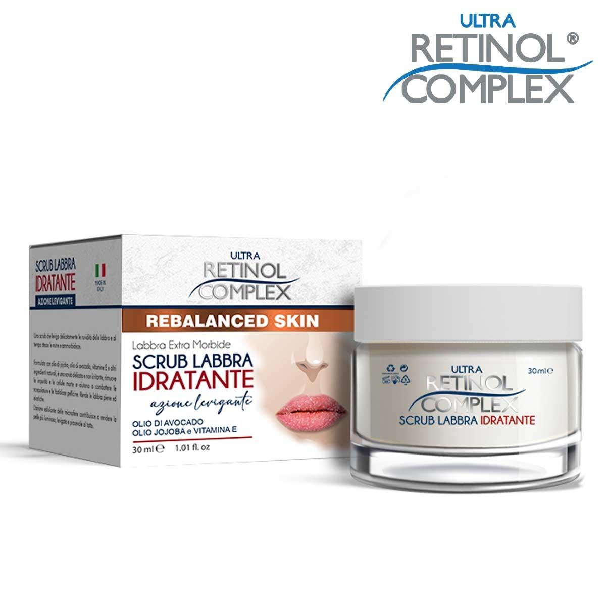 Retinol complex gommage pour les lèvres 30 ml