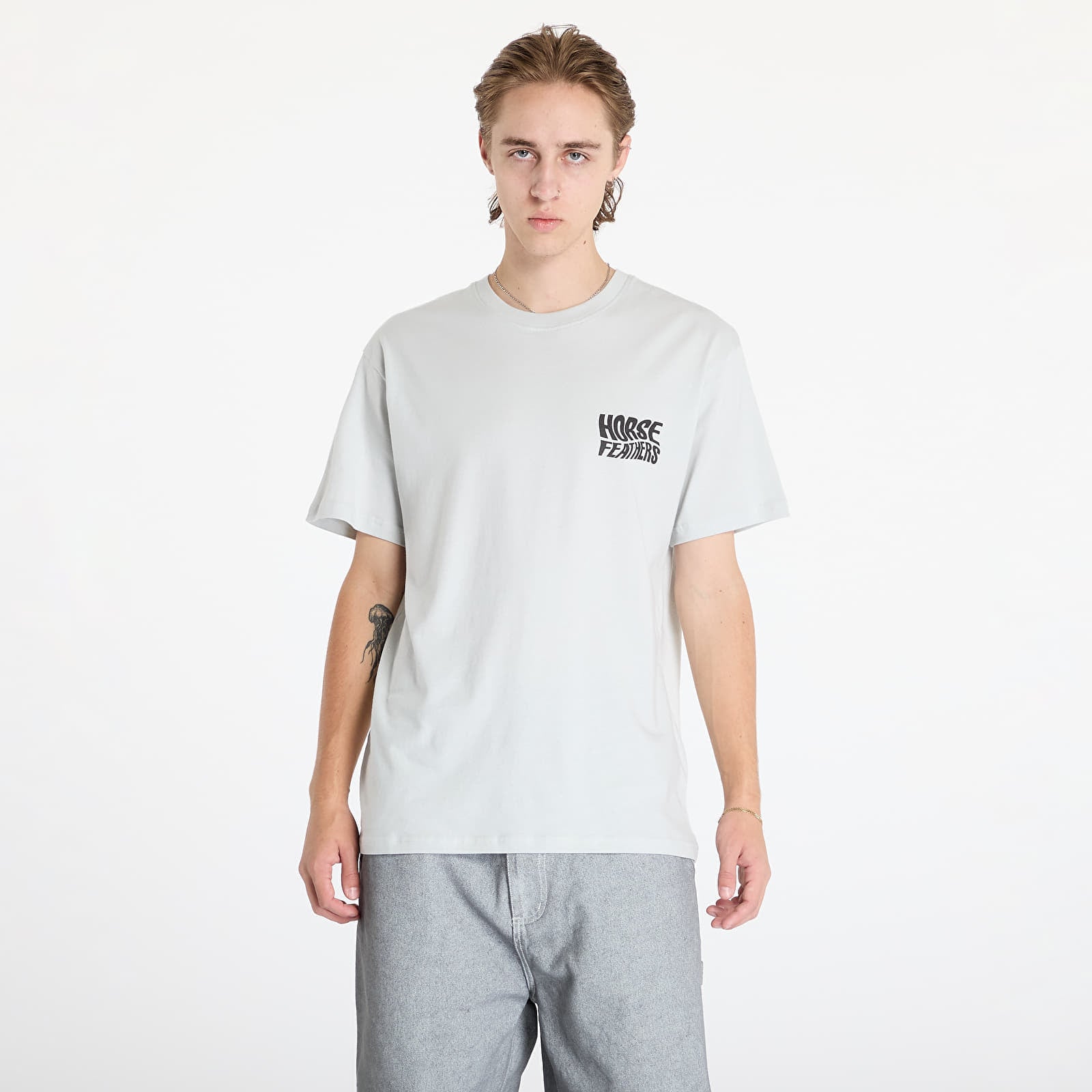 Koszulka Horsefeathers Distort T-Shirt Cement L